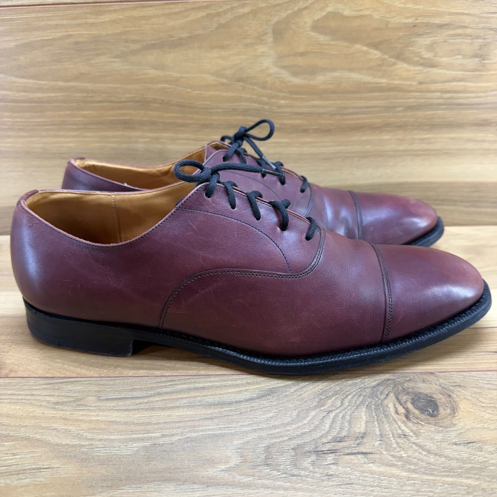 Churchs Custom Grade Consul Cap Toe Mens 10 D UK Brown Leather Oxford Formal